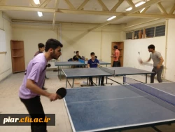 برگزاری مسابقه تنیس روی میز و اهداء جوایز