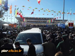 تشییع پیکر مطهر شهید مدافع حرم