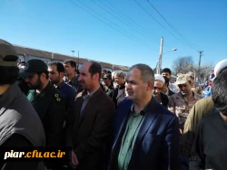 تشییع پیکر مطهر شهید مدافع حرم