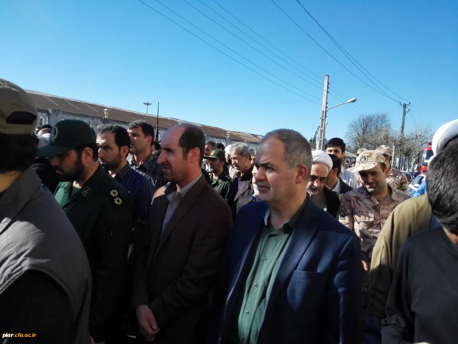 تشییع پیکر مطهر شهید مدافع حرم