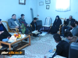 به همت ستاد یادواره شهدا دیدار با خانواده شهید حمید رضا صنعتی برگزار شد