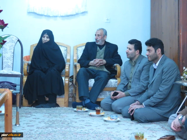 به همت ستاد یادواره شهدا دیدار با خانواده شهید حمید رضا صنعتی برگزار شد