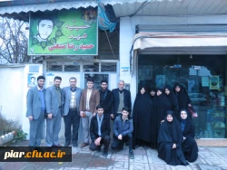 به همت ستاد یادواره شهدا دیدار با خانواده شهید حمید رضا صنعتی برگزار شد