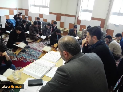 برگزاری آزمون های شفاهی بیست و ششمین جشنواره فرهنگی قرآ ن کریم پردیس امام علی (ع) گیلان