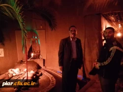 بازدید دکتر احدزاده از نمایشگاه یادواره شهدای گمنام