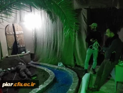 بازدید دکتر احدزاده از نمایشگاه یادواره شهدای گمنام