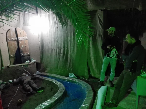 بازدید دکتر احدزاده از نمایشگاه یادواره شهدای گمنام