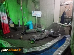 بازدید دکتر احدزاده از نمایشگاه یادواره شهدای گمنام