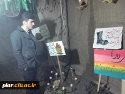 بازدید دکتر احدزاده از نمایشگاه یادواره شهدای گمنام