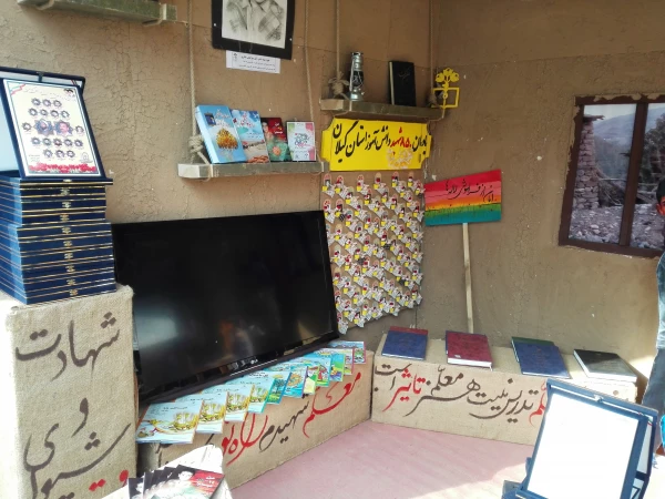 افتتاح نمایشگاه کنکره ملی 8000شهید استان گیلان