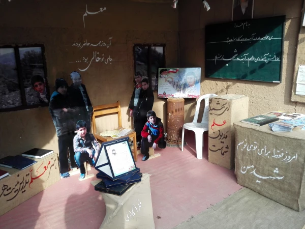 افتتاح نمایشگاه کنکره ملی 8000شهید استان گیلان