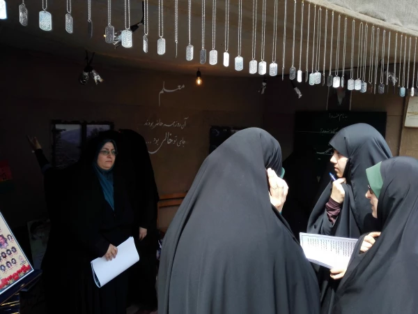 افتتاح نمایشگاه کنکره ملی 8000شهید استان گیلان