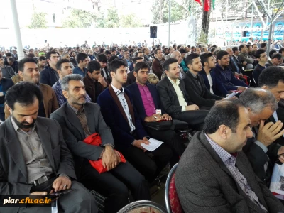 حضور گسترده دانشجومعلمان ،اساتید و کارکنان در سخنرانی دکتر فانی وزیر آموزش و پرورش