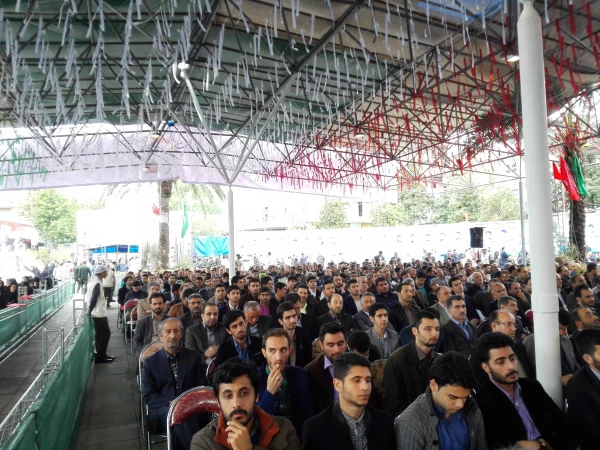 حضور گسترده دانشجومعلمان ،اساتید و کارکنان در سخنرانی دکتر فانی وزیر آموزش و پرورش