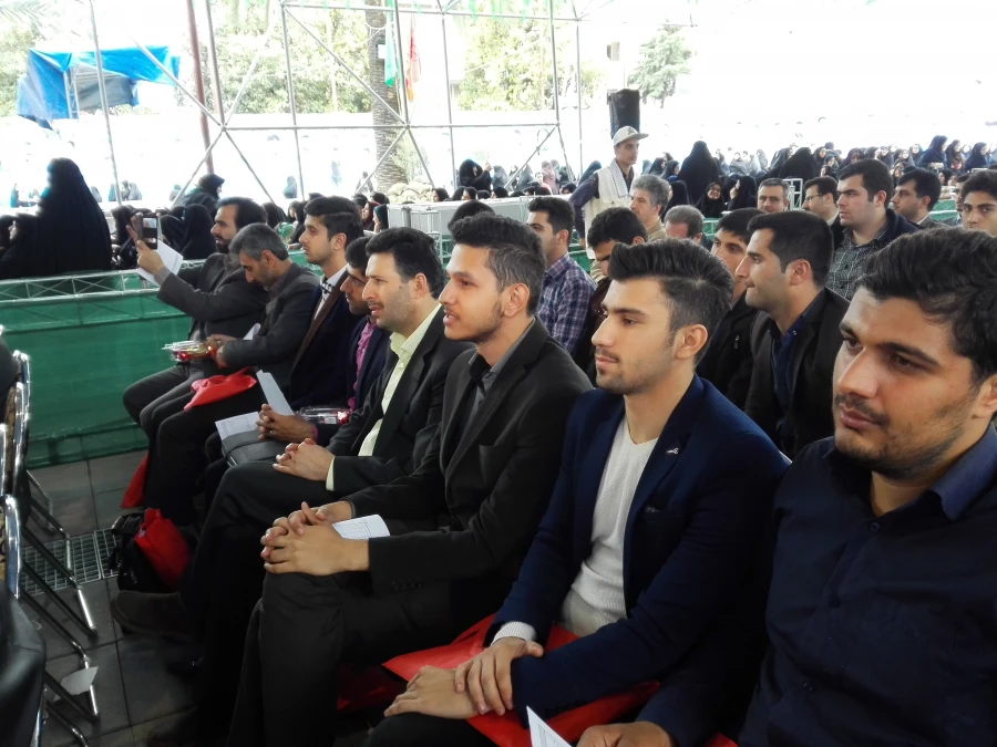 حضور گسترده دانشجومعلمان ،اساتید و کارکنان در سخنرانی دکتر فانی وزیر آموزش و پرورش