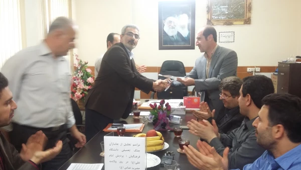 تجلیل از جانبازان پردیس امام علی (ع) در روز ولادت حضرت ابوالفضل العباس (ع)