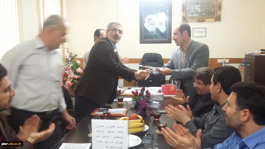 تجلیل از جانبازان پردیس امام علی (ع) در روز ولادت حضرت ابوالفضل العباس (ع)