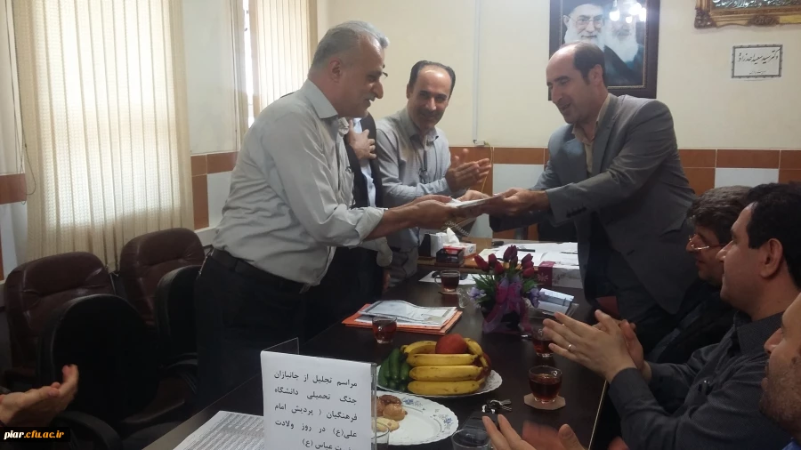 تجلیل از جانبازان پردیس امام علی (ع) در روز ولادت حضرت ابوالفضل العباس (ع)