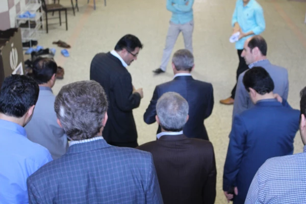 بازدید دکتر کیانی از پردیس امام علی (ع)