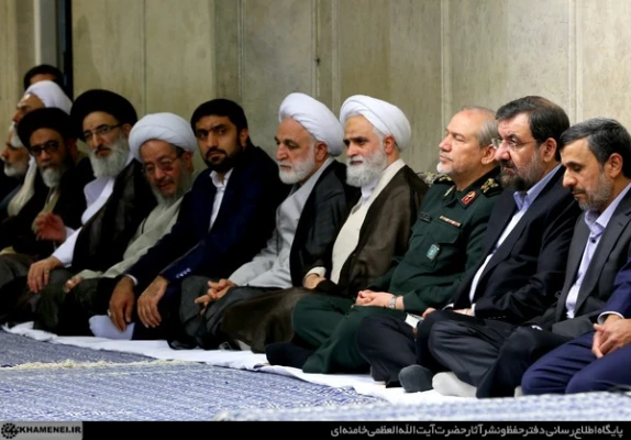 دیدار مسئولان نظام با رهبر انقلاب