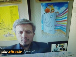 قرائت ترتیل جزء 20قرآن کریم توسط دانشجومعلمان پردیس امام علی (ع) و پخش زنده آن در تالار قرائت