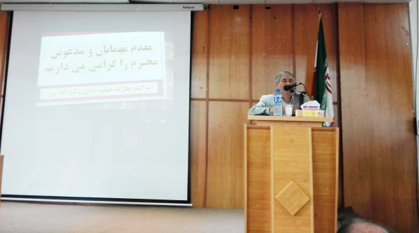 مراسم معارفه دکتر اعلایی سرپرست جدید پردیس امام علی (ع) گیلان