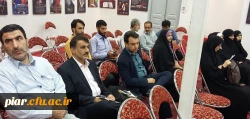 بازدید جمعی از اساتید دانشگاه فرهنگیان گیلان از نمایشگاه 