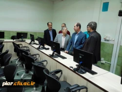 بازدید جناب آقای دکتر احدزاده مدیریت امور پردیس های استان گیلان از پردیس امام علی (ع)