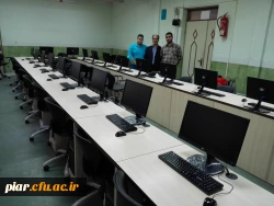 بازدید جناب آقای دکتر احدزاده مدیریت امور پردیس های استان گیلان از پردیس امام علی (ع)