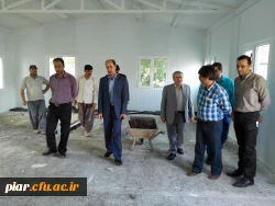 بازدید جناب آقای دکتر احدزاده مدیریت امور پردیس های استان گیلان از پردیس امام علی (ع)