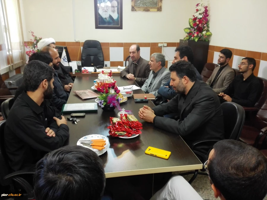 مراسم تودیع ومعارفه مسئول بسیج دانشجویی پردیس امام علی (ع)گیلان