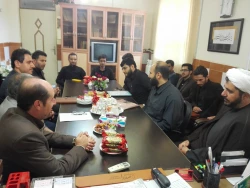 مراسم تودیع ومعارفه مسئول بسیج دانشجویی پردیس امام علی (ع)گیلان