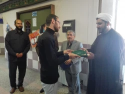 مراسم تودیع ومعارفه مسئول بسیج دانشجویی پردیس امام علی (ع)گیلان