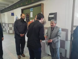 مراسم تودیع ومعارفه مسئول بسیج دانشجویی پردیس امام علی (ع)گیلان