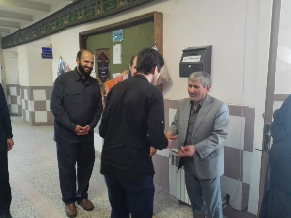 مراسم تودیع ومعارفه مسئول بسیج دانشجویی پردیس امام علی (ع)گیلان