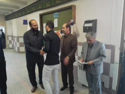 مراسم تودیع ومعارفه مسئول بسیج دانشجویی پردیس امام علی (ع)گیلان