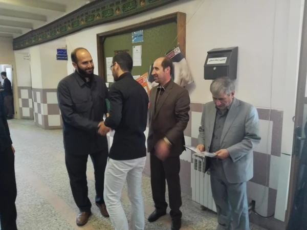 مراسم تودیع ومعارفه مسئول بسیج دانشجویی پردیس امام علی (ع)گیلان