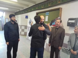 مراسم تودیع ومعارفه مسئول بسیج دانشجویی پردیس امام علی (ع)گیلان