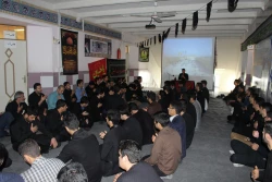 برگزاری مراسم  معنوی هفتمین روز محرم در پردیس امام علی (ع)