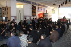 برگزاری مراسم  معنوی هفتمین روز محرم در پردیس امام علی (ع)