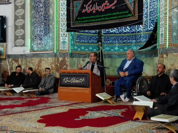 شرکت دانشجومعلمان علاقمند قرآنی پردیس امام علی (ع)در محفل اُنس و آموزش قرآن استاد فرهیخته جناب حاج آقا صالحی