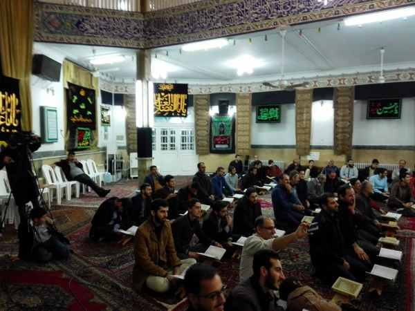 شرکت دانشجومعلمان علاقمند قرآنی پردیس امام علی (ع)در محفل اُنس و آموزش قرآن استاد فرهیخته جناب حاج آقا صالحی