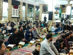 شرکت دانشجومعلمان علاقمند قرآنی پردیس امام علی (ع)در محفل اُنس و آموزش قرآن استاد فرهیخته جناب حاج آقا صالحی