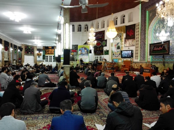 شرکت دانشجومعلمان علاقمند قرآنی پردیس امام علی (ع)در محفل اُنس و آموزش قرآن استاد فرهیخته جناب حاج آقا صالحی