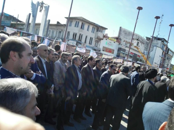 یوم الله 13آبان "روز ملی مبارزه با استکبار جهانی با حضور دانشجومعلمان ،اساتید و کارکنان دانشگاه فرهنگیان استان گیلان