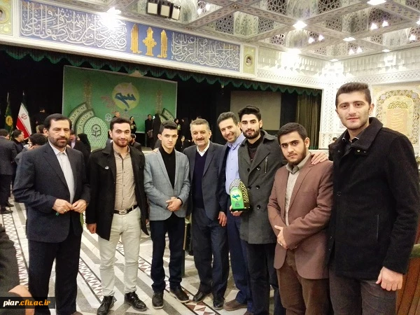 افتخار آفرینی دانشجو معلم پردیس امام علی(ع) در جشنواره سراسری