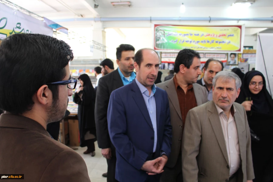 افتتاح نمایشگاه دستاوردهای اساتید،دانشجویان دانشگاه فرهنگیان به مناسبت هفته پژوهش