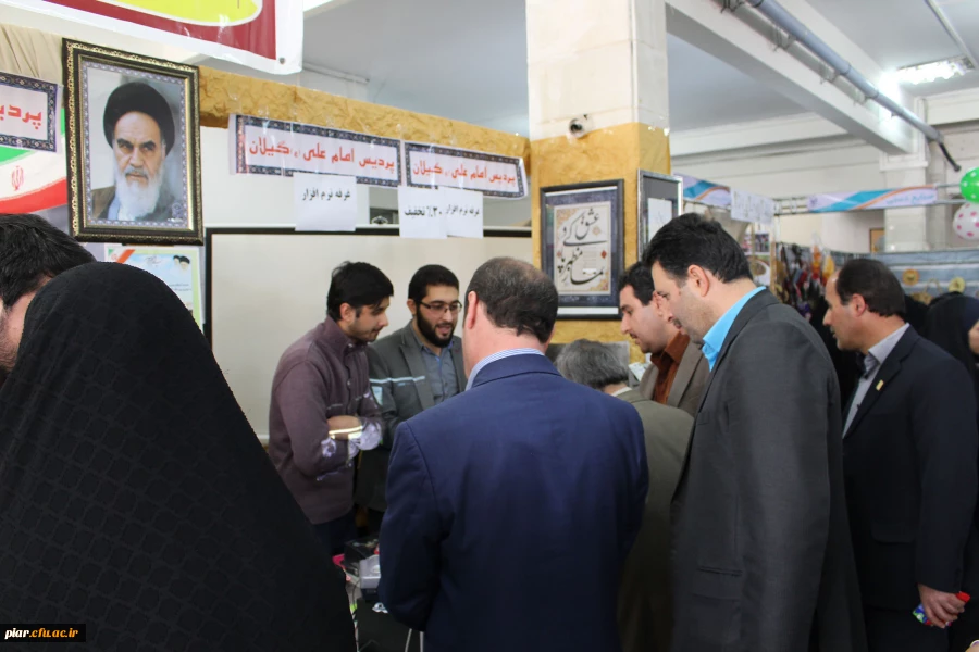 افتتاح نمایشگاه دستاوردهای اساتید،دانشجویان دانشگاه فرهنگیان به مناسبت هفته پژوهش