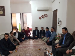 عیادت از اولین جانباز مدافع حرم حضرت زینب (س) جناب آقای سروان  رفعت