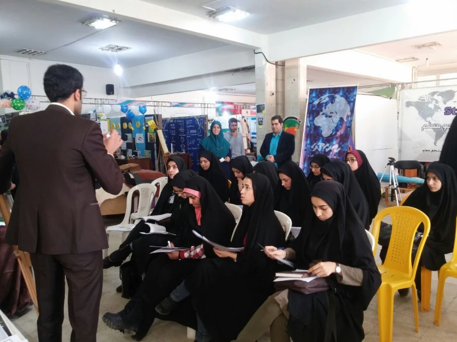 اجرای کارگاه  ویژه روش های تندخوانی در نمایشگاه هفته پژوهش